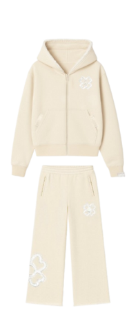 TRACKSUIT TRÈFLE SIGNATURE BEIGE